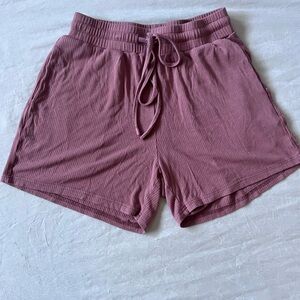 Women's Mauve Casual Shorts